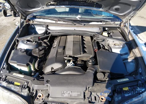 2004 BMW 330Ci из США, поврежденный, VIN WBABW53454PL44758